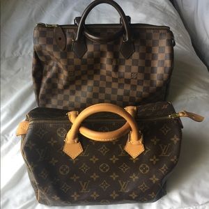 🎉sold🎉Bundle Speedy 30 and speedy damier 35